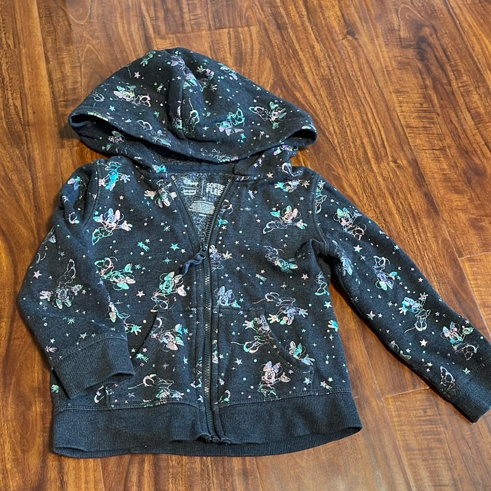 Disney print zip up sweater 3t jumping beans